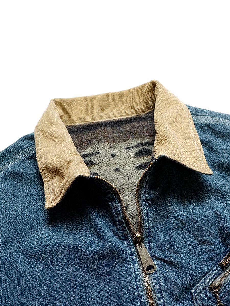 Kapital Kaoital 11.5oz Denim Bone Lining Reversible Work Zip u Size US L / EU 52-54 / 3 - 4 Thumbnail