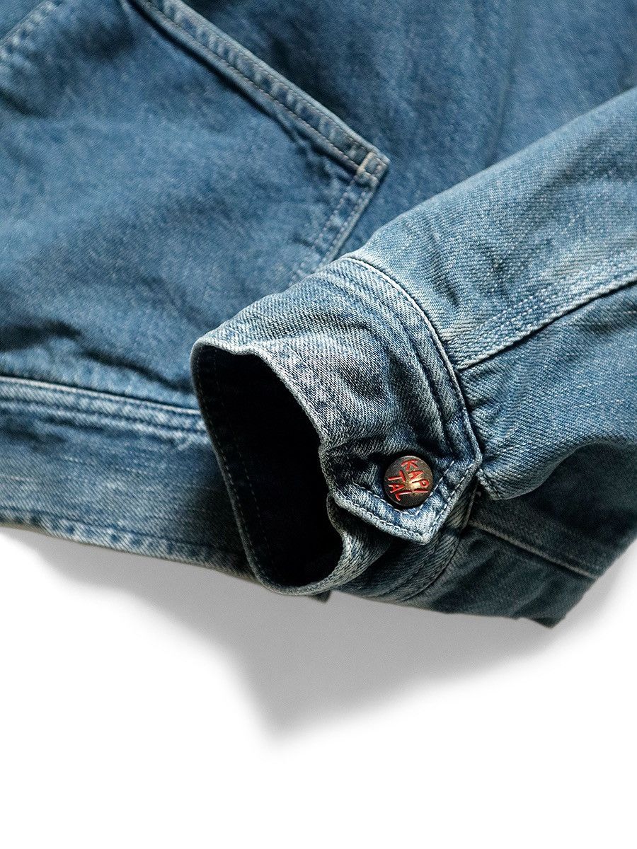 Kapital Kaoital 11.5oz Denim Bone Lining Reversible Work Zip u Size US L / EU 52-54 / 3 - 6 Thumbnail