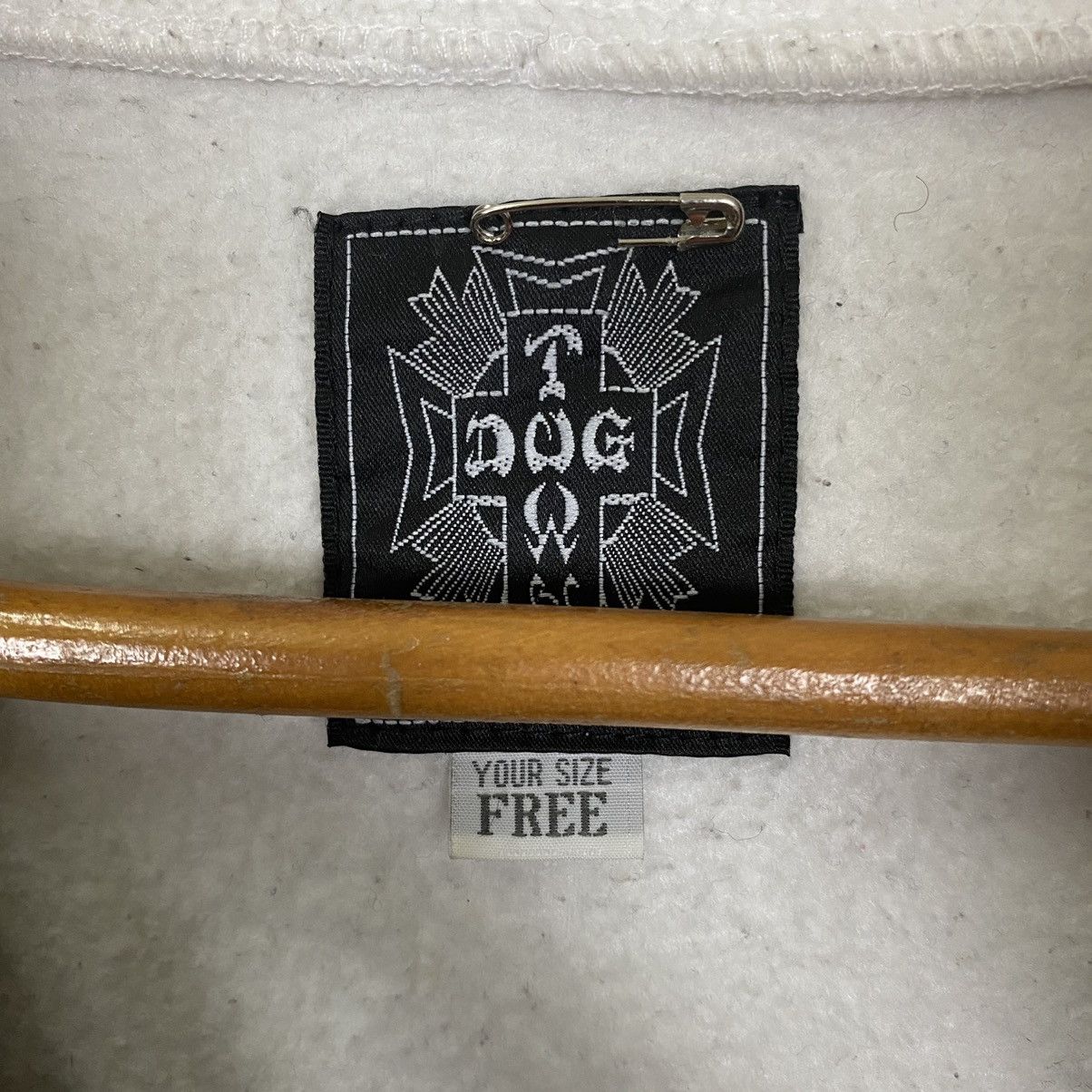 Dogtown × Japanese Brand × Vintage DOGTOWN EMBROIDERED LOGO FLEECE ZIPPER JACKET Size US L / EU 52-54 / 3 - 8 Thumbnail