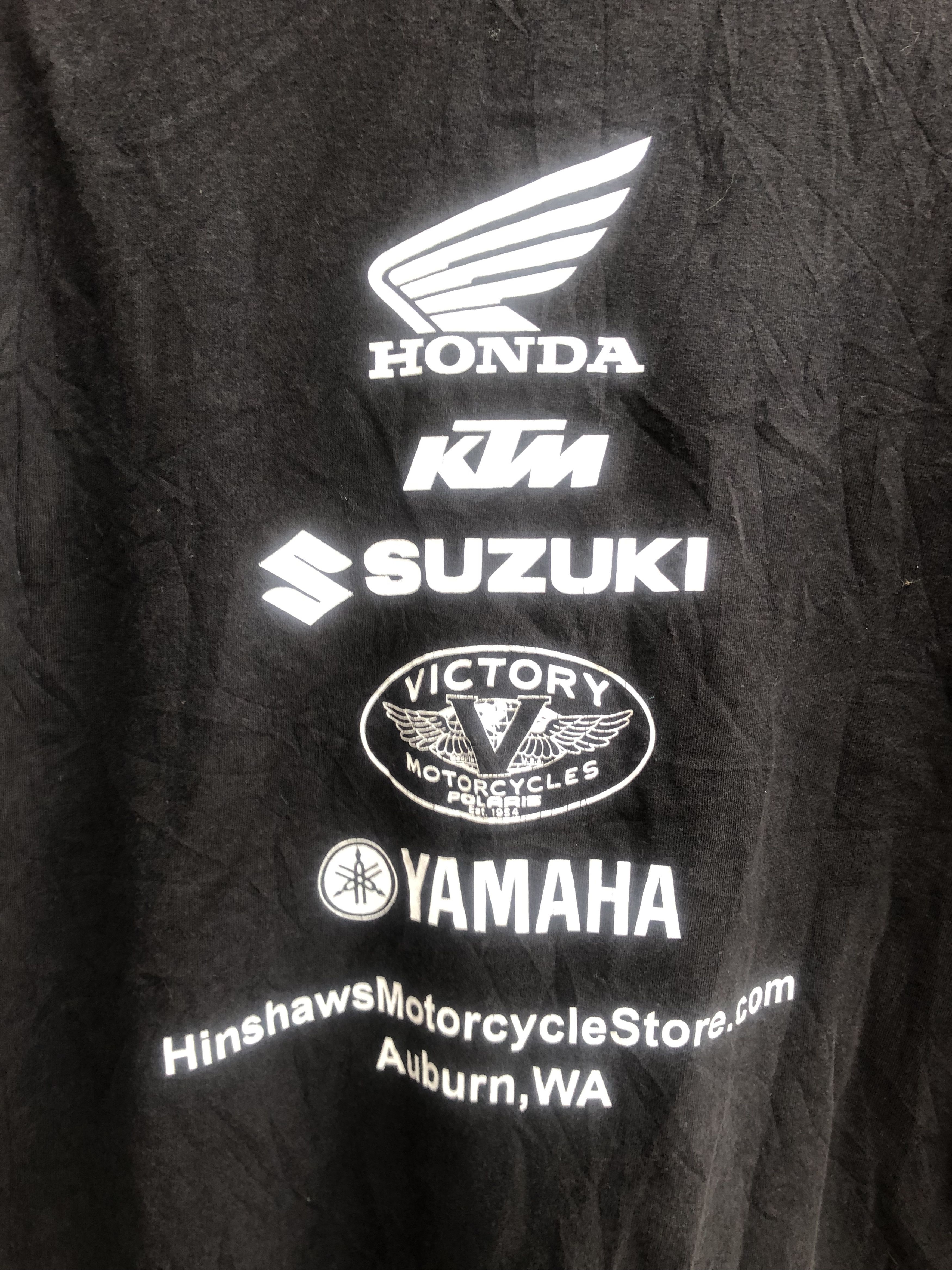 Honda × Vintage × Yamaha Vintage Yamaha Motorsport Label Streetwear Fashion Style Size US XL / EU 56 / 4 - 6 Thumbnail