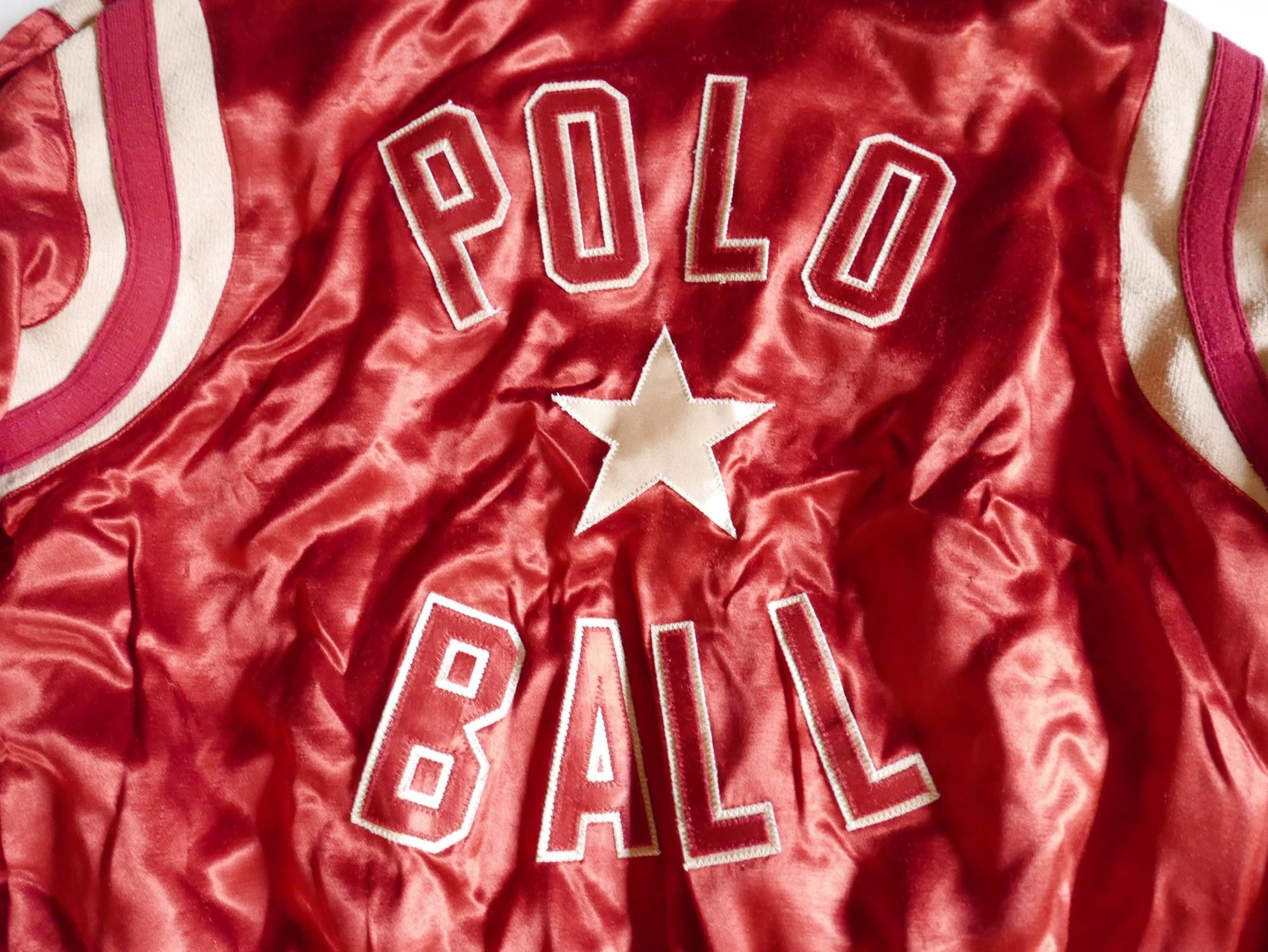 Polo Ralph Lauren Polo Ralph Lauren Satin Jacket Varsity Ball Vintage RARE M Size US M / EU 48-50 / 2 - 3 Thumbnail