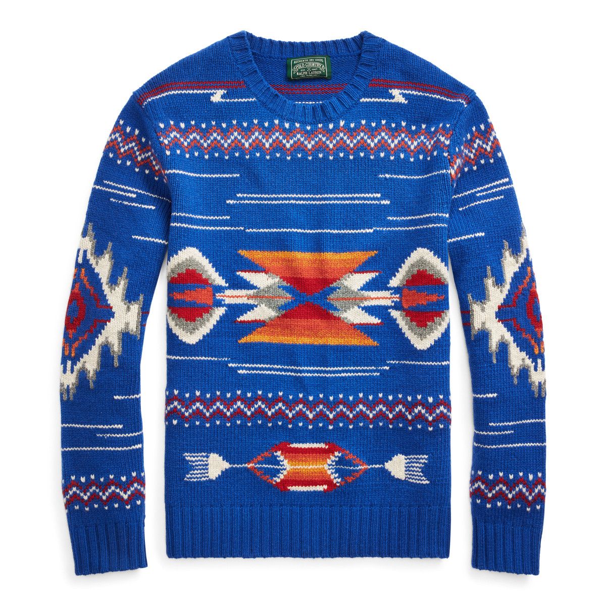 Polo Ralph Lauren Polo Ralph Lauren Country Sweater Aztec Knit NWT RARE L Size US L / EU 52-54 / 3 - 1 Thumbnail