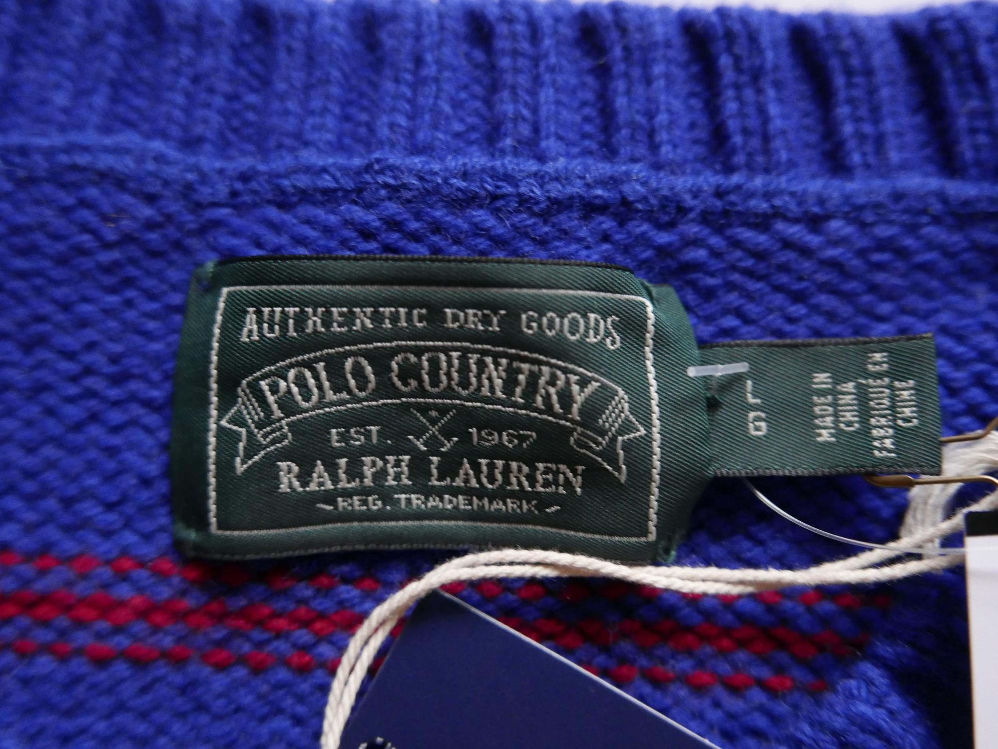 Polo Ralph Lauren Polo Ralph Lauren Country Sweater Aztec Knit NWT RARE L Size US L / EU 52-54 / 3 - 5 Thumbnail