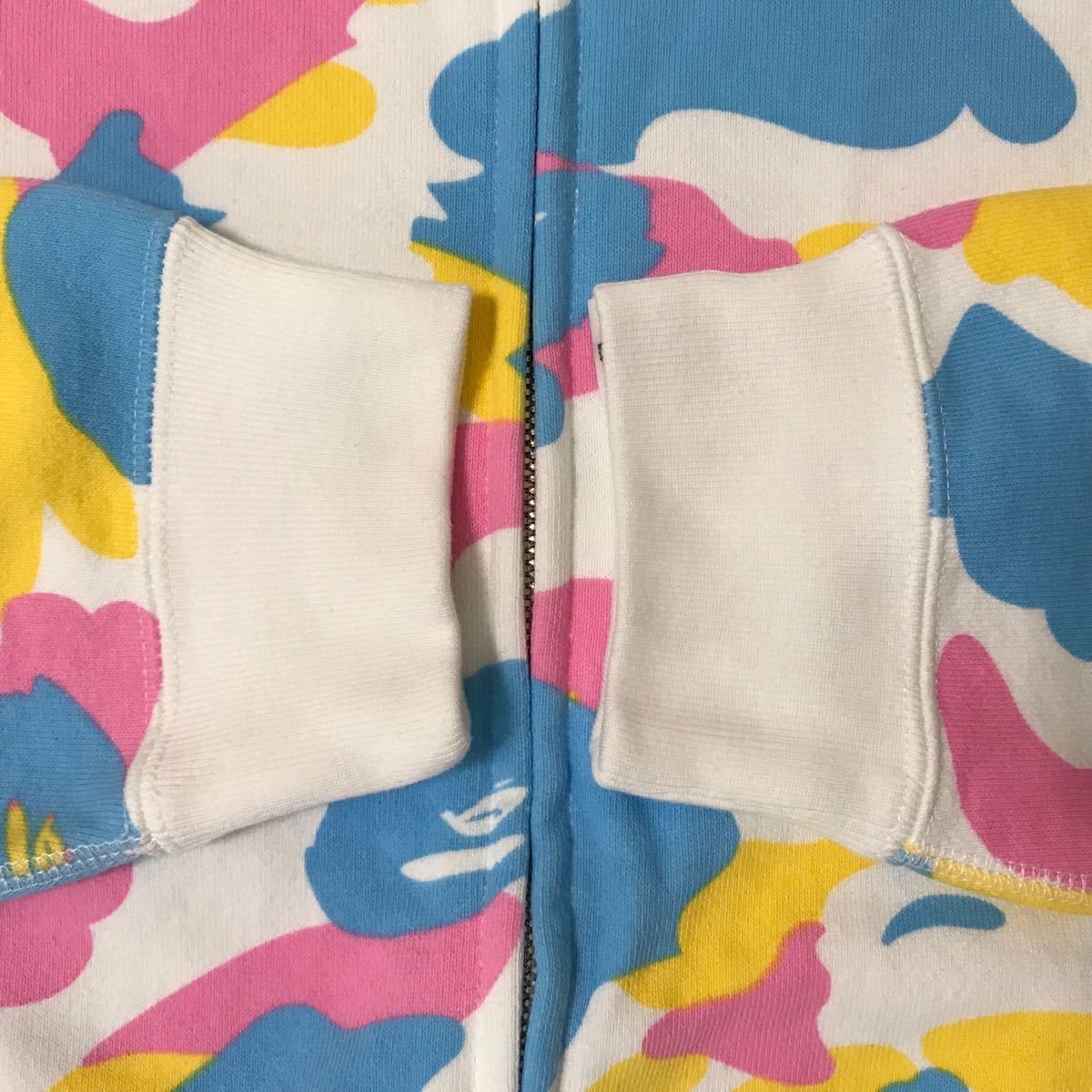 Bape BAPE cotton candy camo sweat bomber jacket Size US S / EU 44-46 / 1 - 4 Thumbnail