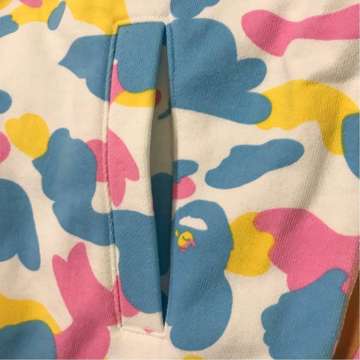 Bape BAPE cotton candy camo sweat bomber jacket Size US S / EU 44-46 / 1 - 5 Thumbnail