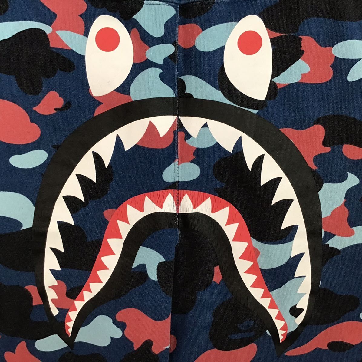 Bape BAPE multi camo Shark sweat shorts a bathing ape ★size S Size US 30 / EU 46 - 2 Thumbnail