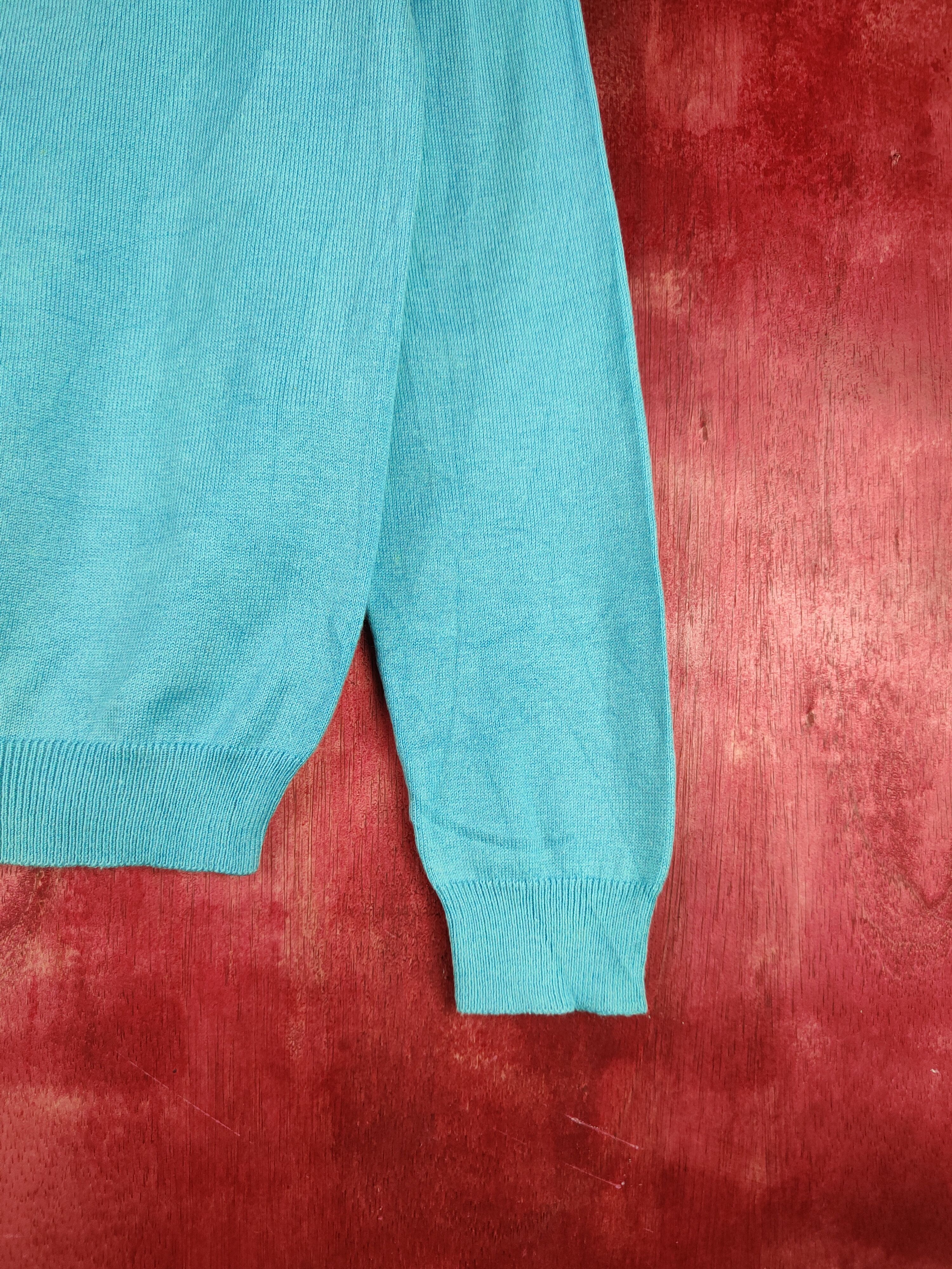 Japanese Brand a.v.v Standard Blue Cardigan knitwear japan vintage #S940 Size M / US 6-8 / IT 42-44 - 6 Thumbnail