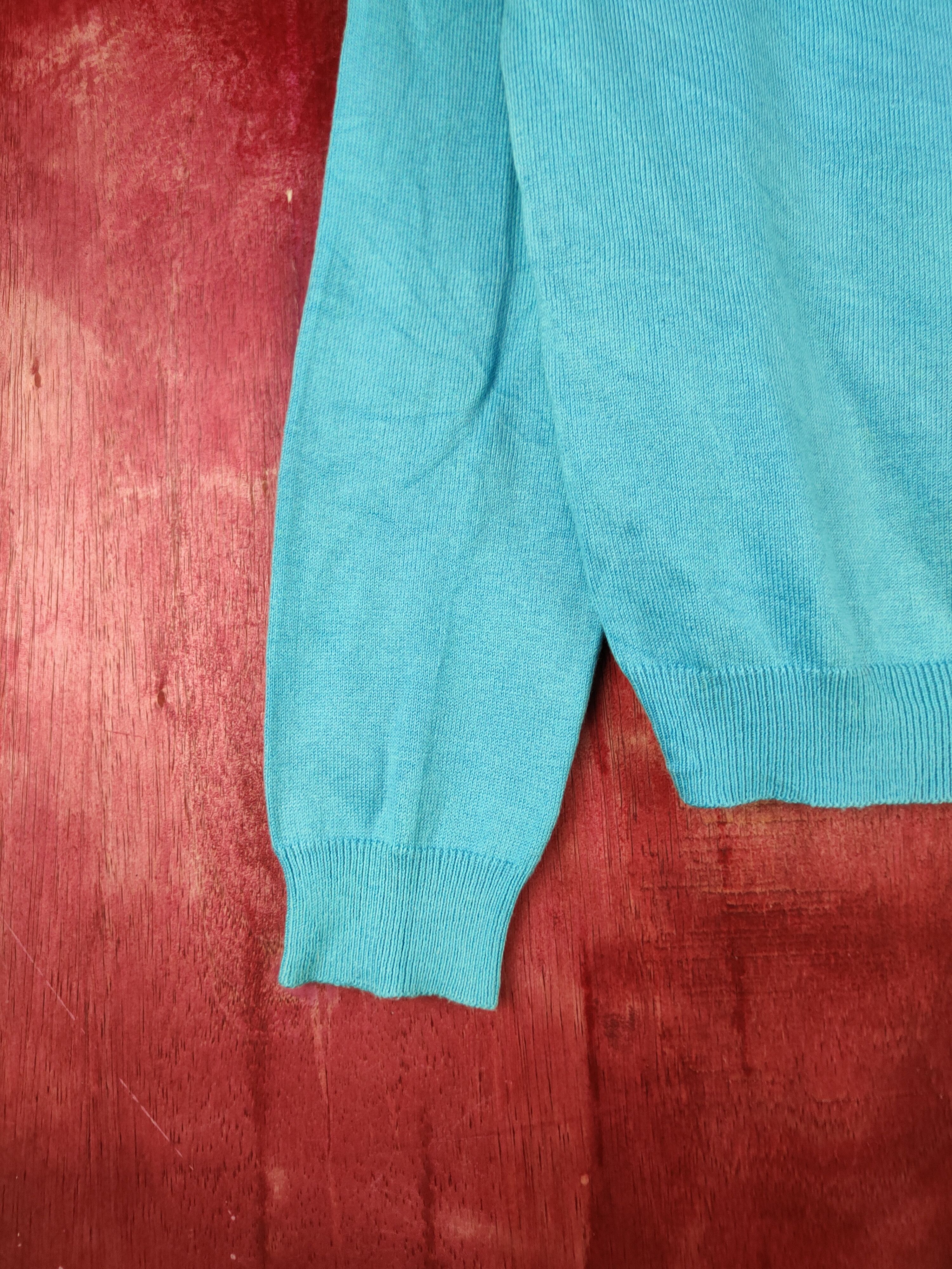 Japanese Brand a.v.v Standard Blue Cardigan knitwear japan vintage #S940 Size M / US 6-8 / IT 42-44 - 4 Thumbnail