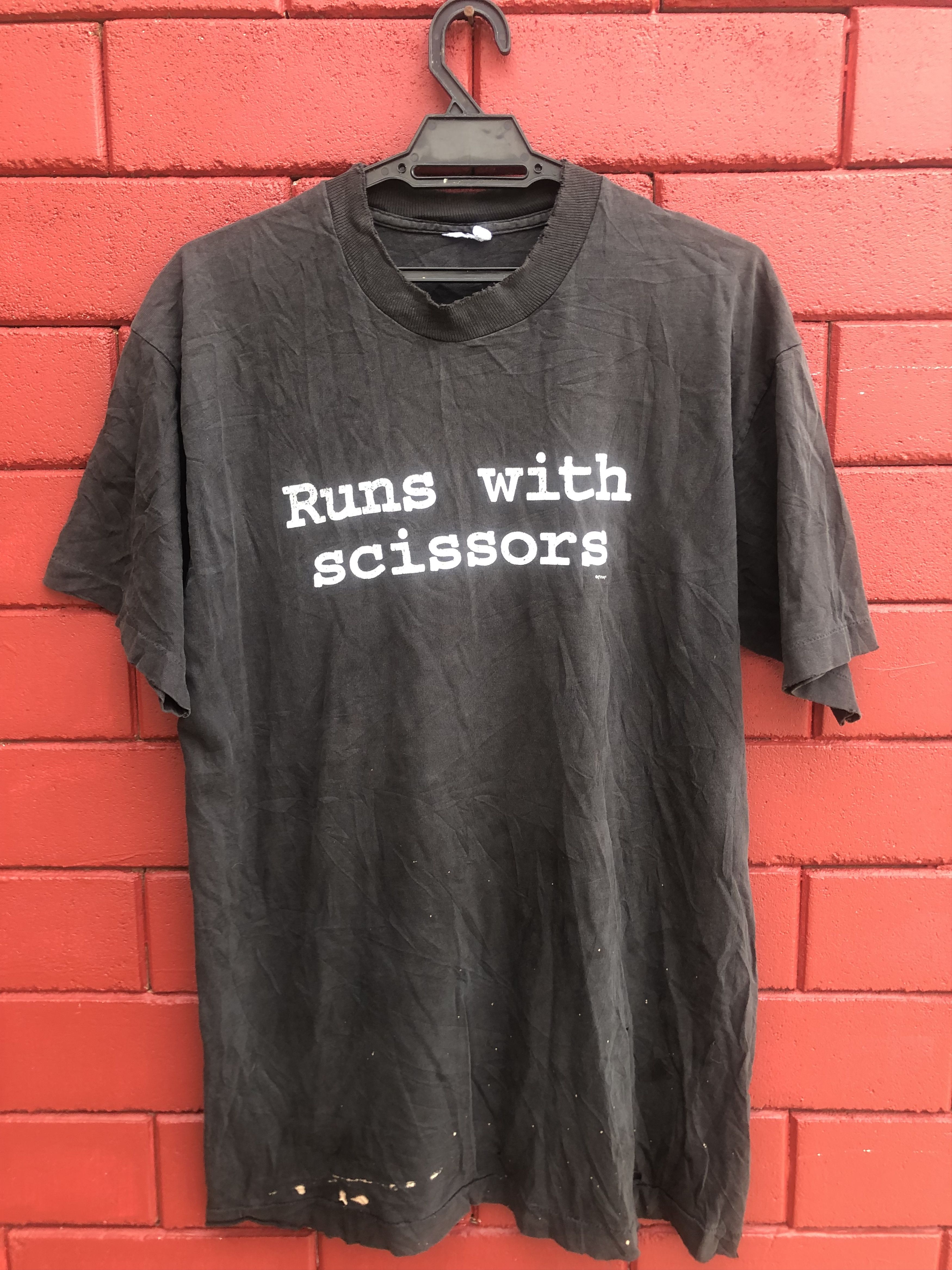 Vintage Vintage Runs With Scissors Streetwear Fashion Style Size US M / EU 48-50 / 2 - 1 Thumbnail