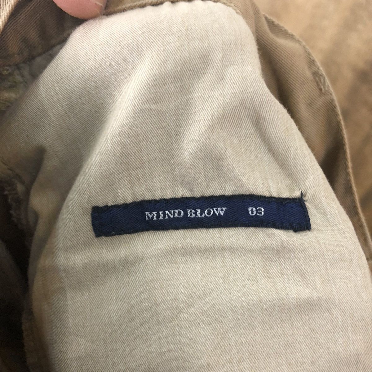 Japanese Brand Mind Blow big pocket Brown Multipocket Cargo pants #6277 Size US 31 - 12 Thumbnail