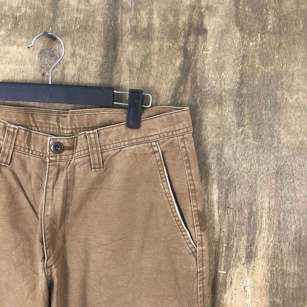 Japanese Brand Uniqlo vintage japan Brown Casual cargo pants #6298 Size US 32 / EU 48 - 5 Thumbnail