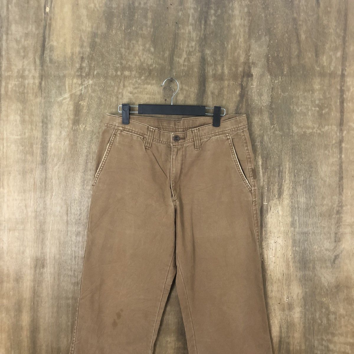 Japanese Brand Uniqlo vintage japan Brown Casual cargo pants #6298 Size US 32 / EU 48 - 2 Thumbnail
