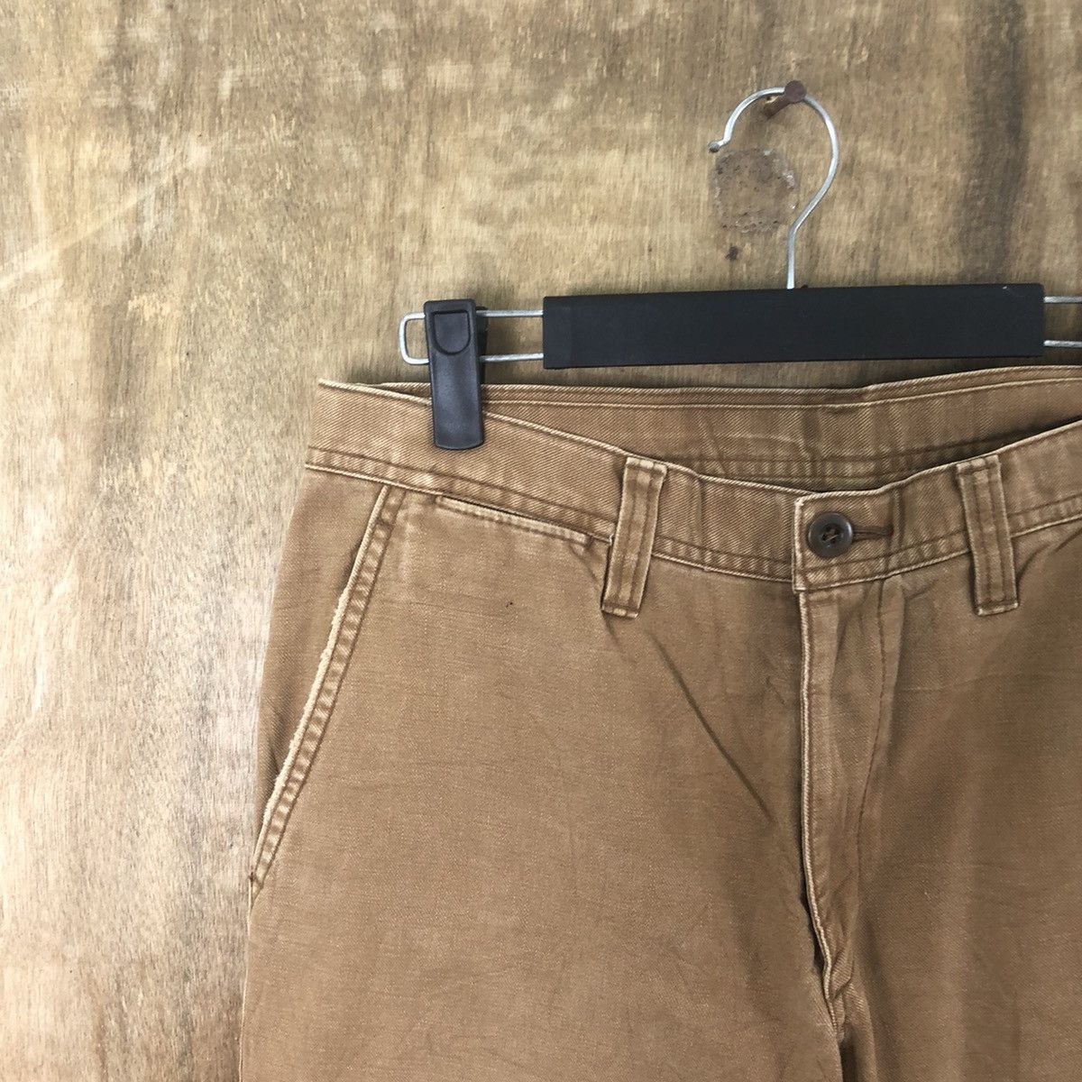 Japanese Brand Uniqlo vintage japan Brown Casual cargo pants #6298 Size US 32 / EU 48 - 4 Thumbnail