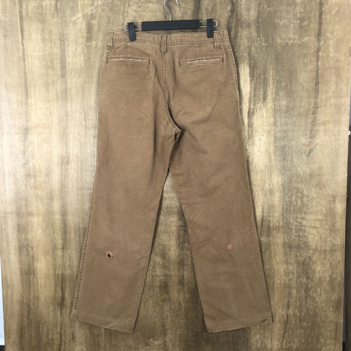 Japanese Brand Uniqlo vintage japan Brown Casual cargo pants #6298 Size US 32 / EU 48 - 7 Thumbnail
