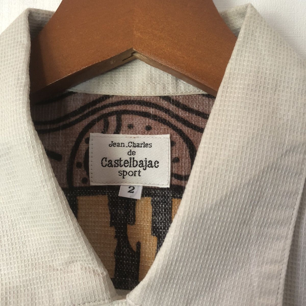 Jean Charles De Castelbajac Full Print JeanCharles De Castelbajac Sport Button Up Tee Size US L / EU 52-54 / 3 - 4 Thumbnail