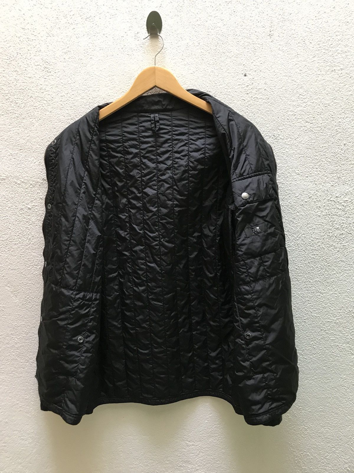 Japanese Brand 🔥💢 23 Homme Tokyo Vingt Trois Quilted Jacket Size US L / EU 52-54 / 3 - 6 Thumbnail