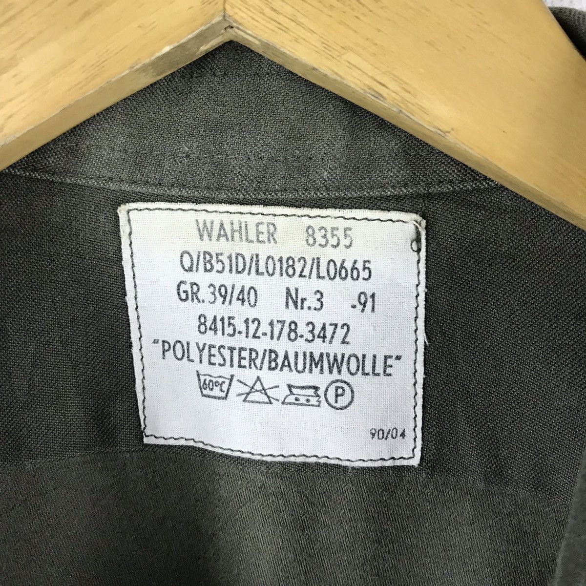 Other VTG GERMAN WAHLER 8355 MILITARY BUTTON SHIRT Size US S / EU 44-46 / 1 - 8 Thumbnail