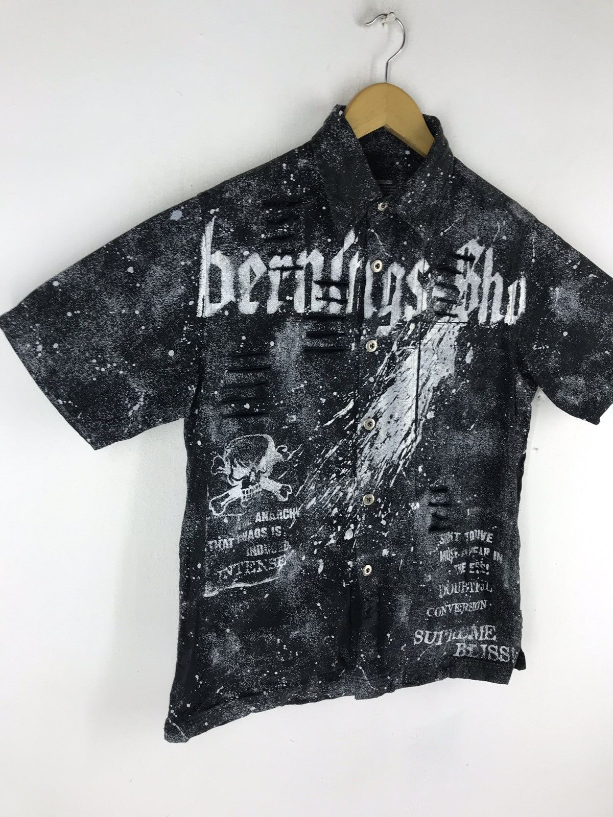 Designer × Japanese Brand × Seditionaries BERNINGS SHO ANARCHY CHAOS PAINTER SPLASH RARE DESIGN JAPAN Size US M / EU 48-50 / 2 - 3 Thumbnail