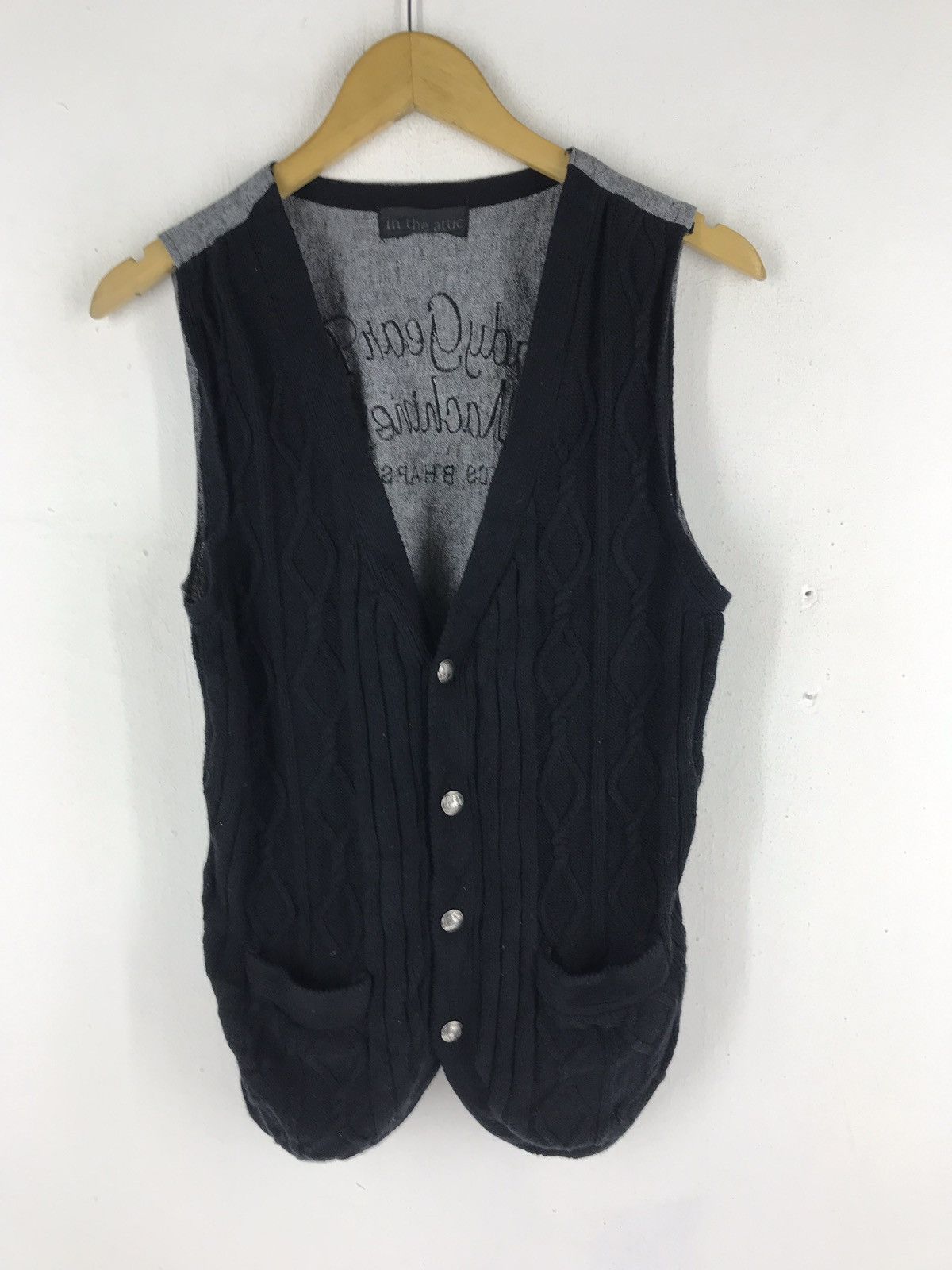 Japanese Brand IN THE ATTIC VENUS RHAPSODY KNIT SHIRT VEST TOP TANK Size US M / EU 48-50 / 2 - 1 Thumbnail
