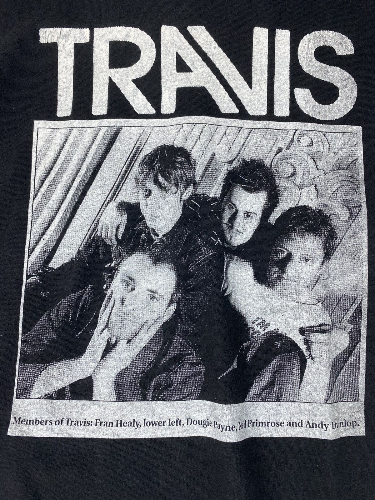 Band Tees Vintage rare Travis Size US M / EU 48-50 / 2 - 3 Thumbnail