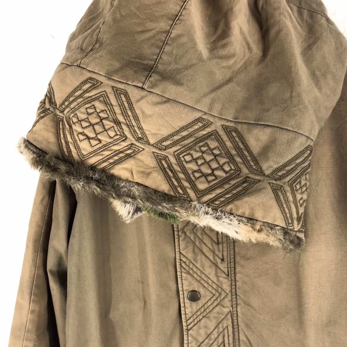 Japanese Brand 🔥AW08 ARCHI PARKA FUR LINING TWO TONE COLOR MADE IN JAPAN Size US S / EU 44-46 / 1 - 9 Thumbnail
