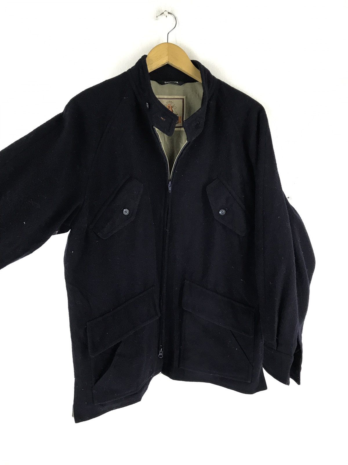 Baracuta VTG BARACUTA WOOL COAT JACKET Size US L / EU 52-54 / 3 - 5 Thumbnail