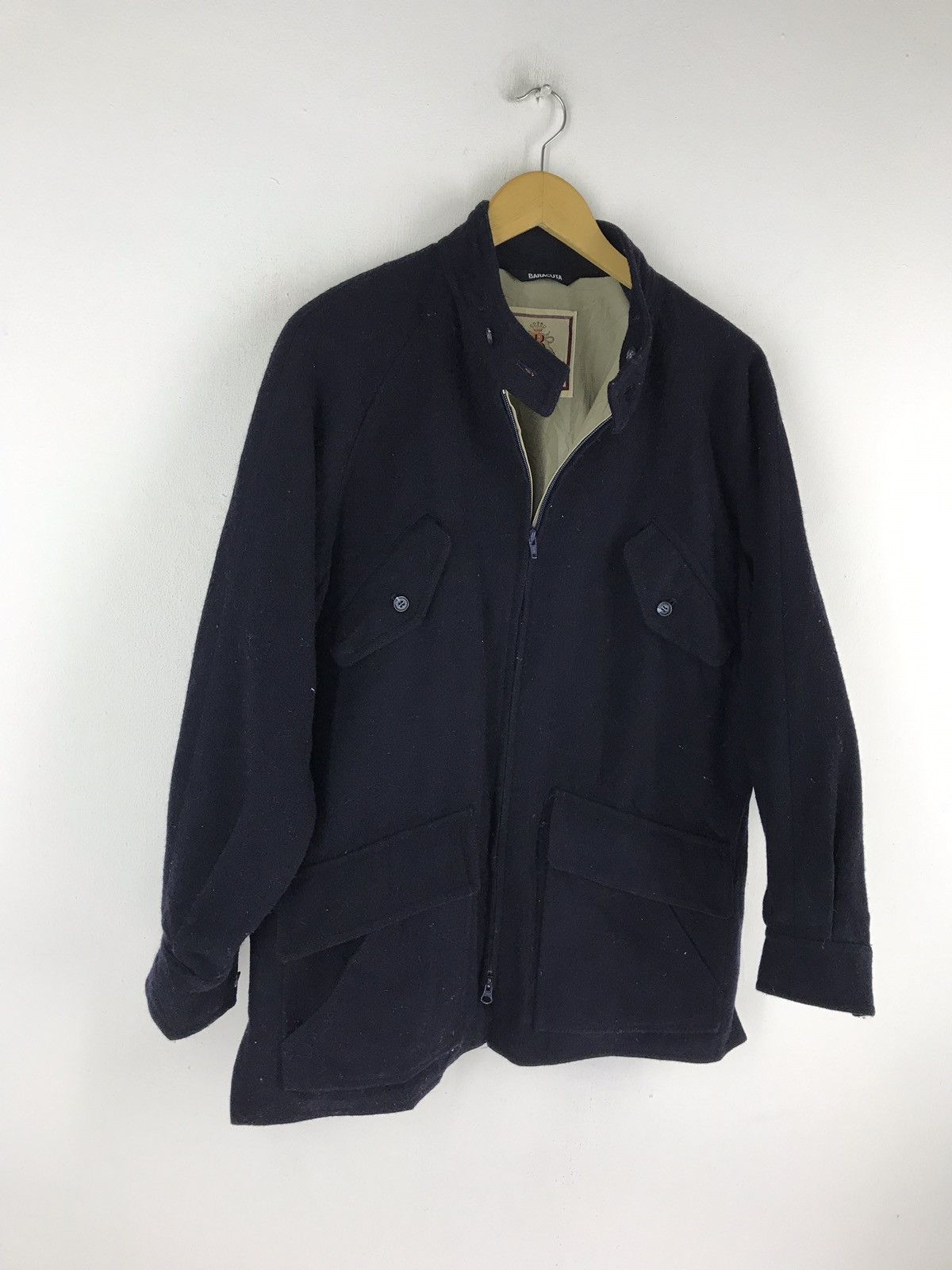 Baracuta VTG BARACUTA WOOL COAT JACKET Size US L / EU 52-54 / 3 - 3 Thumbnail