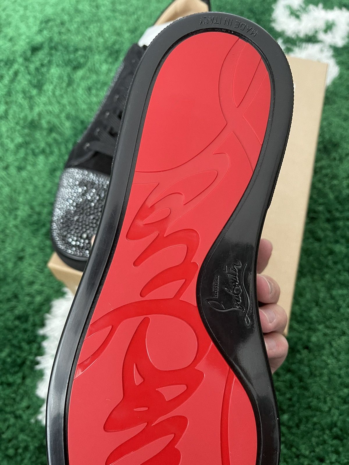 Christian Louboutin Louis Junior Strass Flat Size US 10.5 / EU 43-44 - 5 Thumbnail
