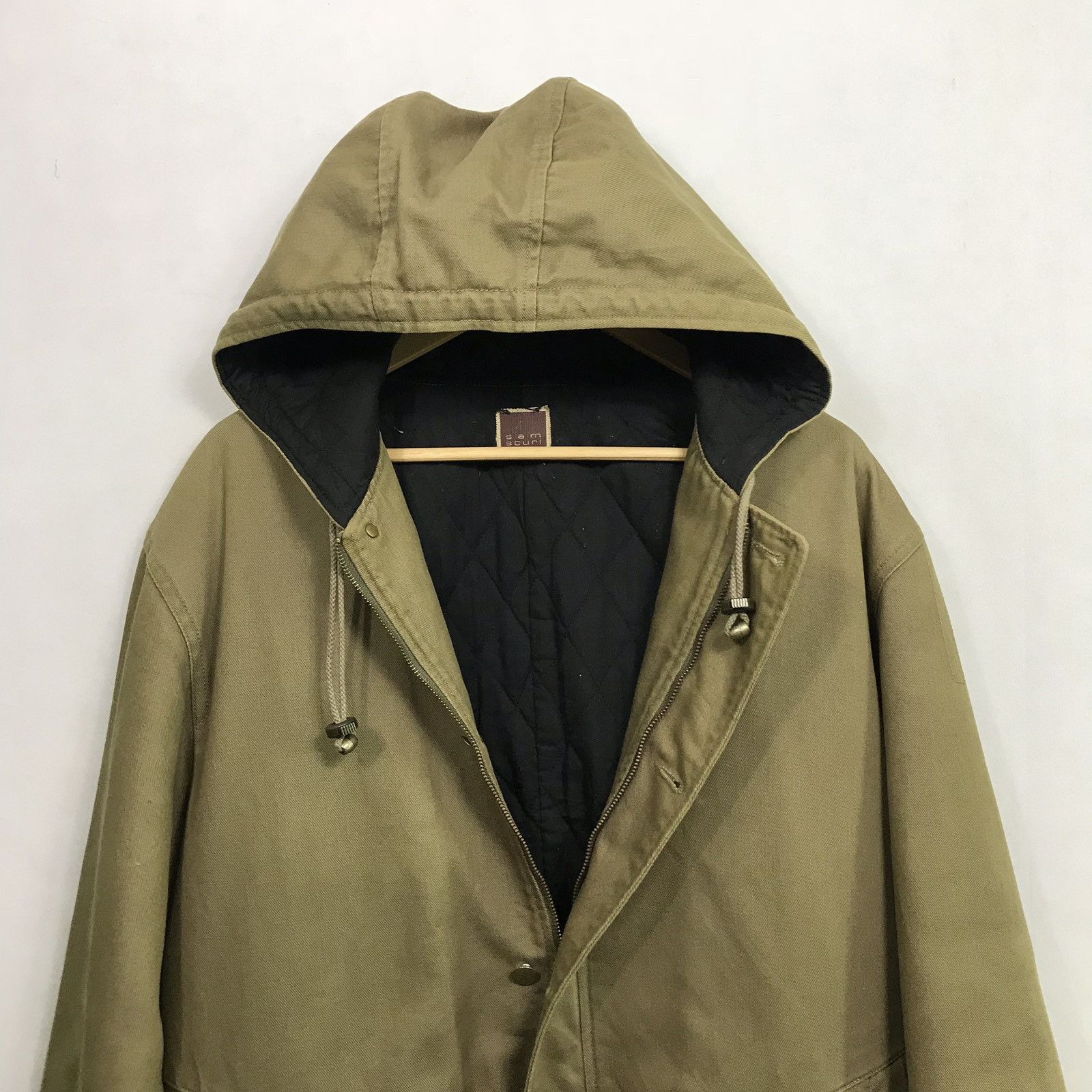Designer × Issey Miyake × Japanese Brand Sam Scuri Long Warm Jacket Hayashida Disigner Made In Japan Size US M / EU 48-50 / 2 - 4 Thumbnail