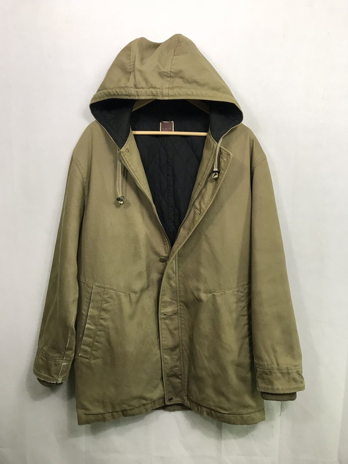 Designer × Issey Miyake × Japanese Brand Sam Scuri Long Warm Jacket Hayashida Disigner Made In Japan Size US M / EU 48-50 / 2 - 1 Thumbnail
