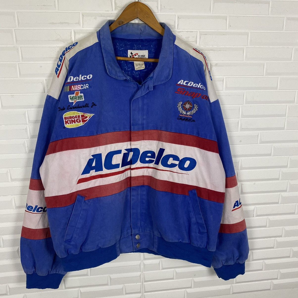 Vintage 💥VINTAGE ACDELCO NASCAR RACING BOMBER JACKET Size US XL / EU 56 / 4 - 4 Thumbnail