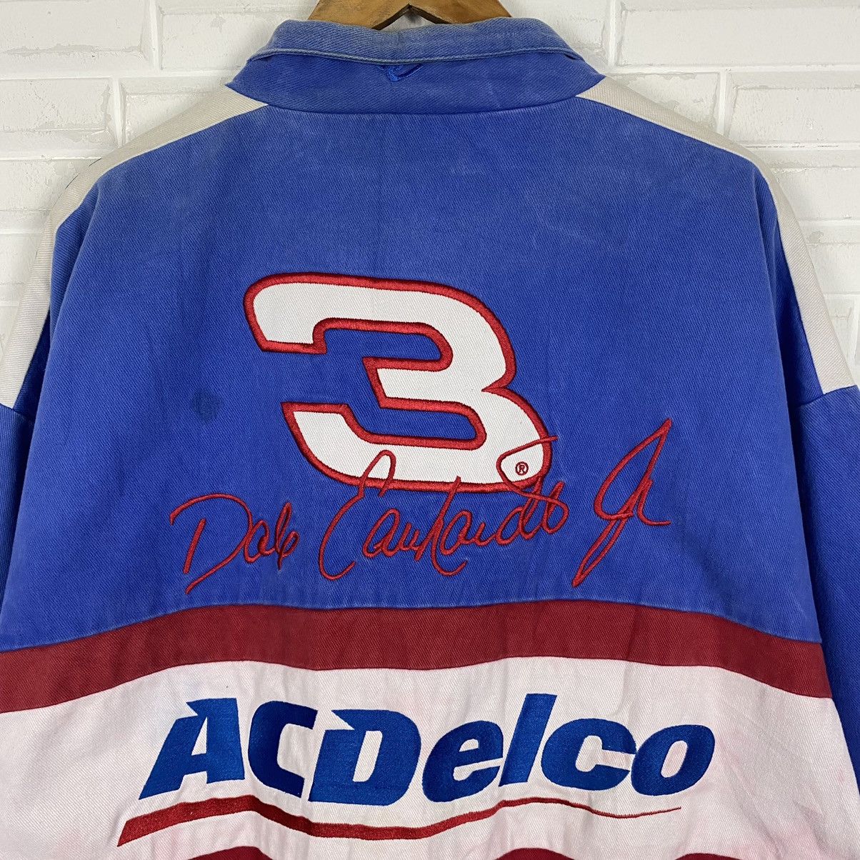 Vintage 💥VINTAGE ACDELCO NASCAR RACING BOMBER JACKET Size US XL / EU 56 / 4 - 12 Thumbnail