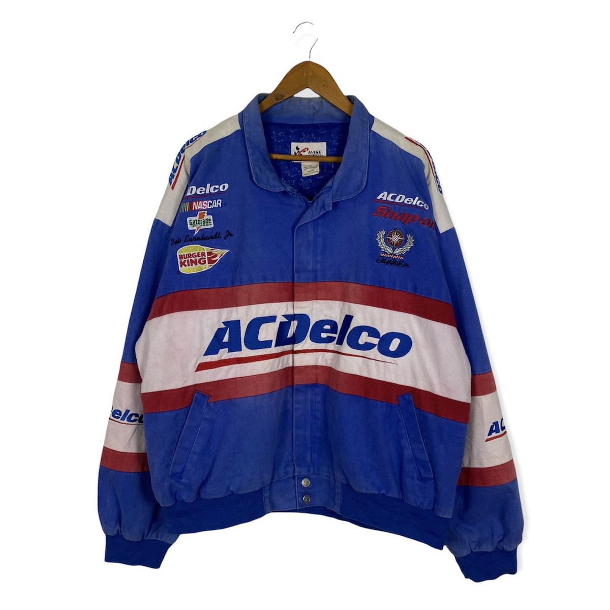 💥VINTAGE ACDELCO NASCAR RACING BOMBER JACKET
