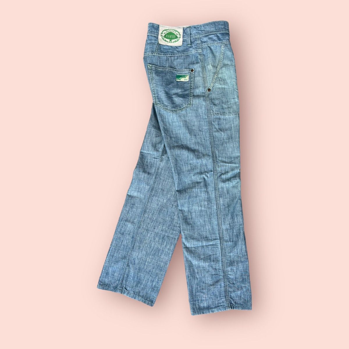 Edwin × Japanese Brand RARE EDWIN ECO FABRIC BANANA FIBER FATIGUE DENIM (30-31") Size US 31 - 1 Thumbnail