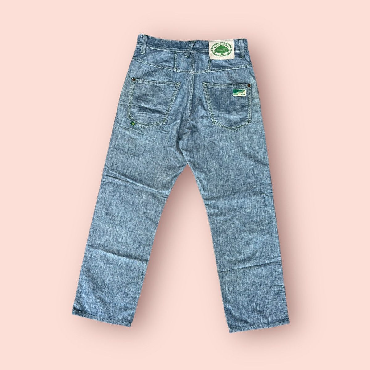 Edwin × Japanese Brand RARE EDWIN ECO FABRIC BANANA FIBER FATIGUE DENIM (30-31") Size US 31 - 5 Thumbnail