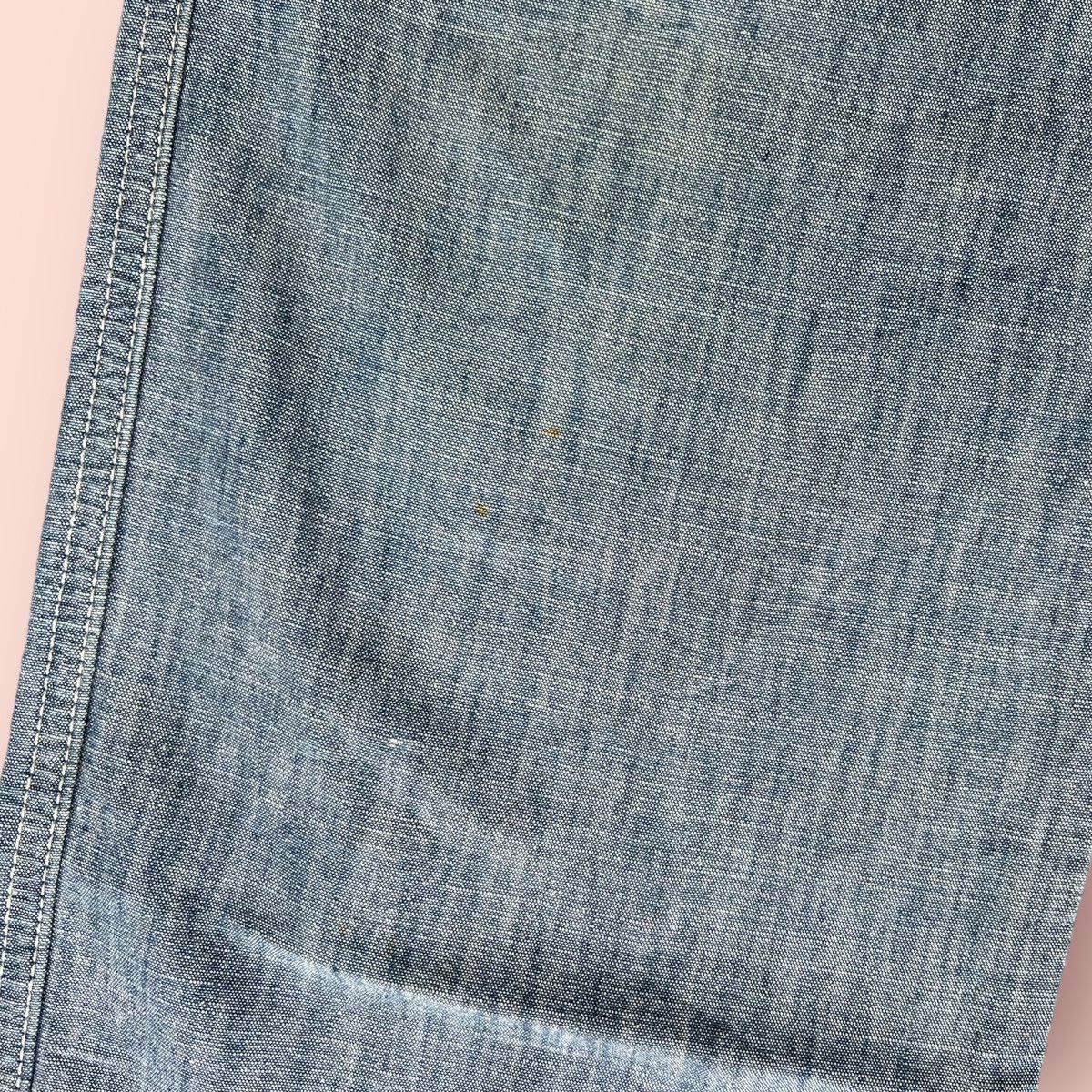 Edwin × Japanese Brand RARE EDWIN ECO FABRIC BANANA FIBER FATIGUE DENIM (30-31") Size US 31 - 13 Thumbnail