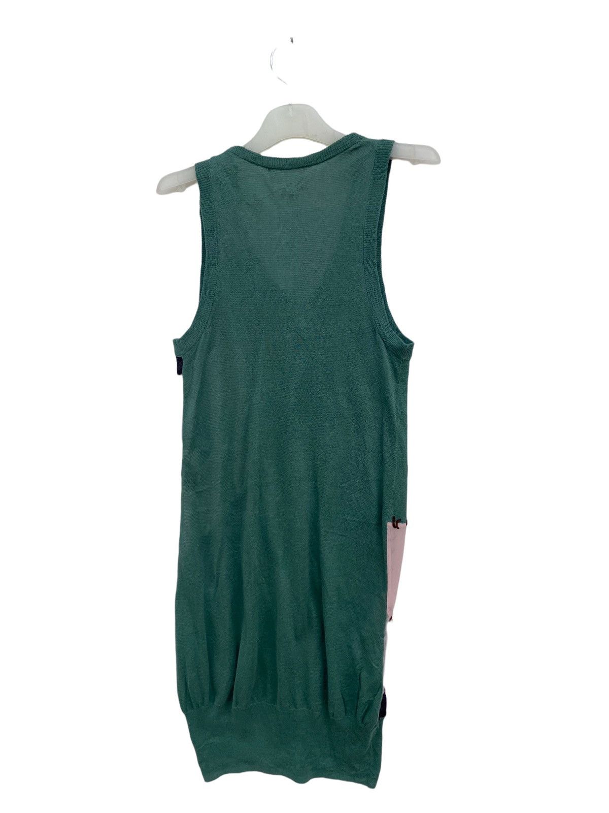 Ne-Net Ne-Net Patchwork Style Sleeveless Long Cardigan Size S / US 4 / IT 40 - 3 Thumbnail