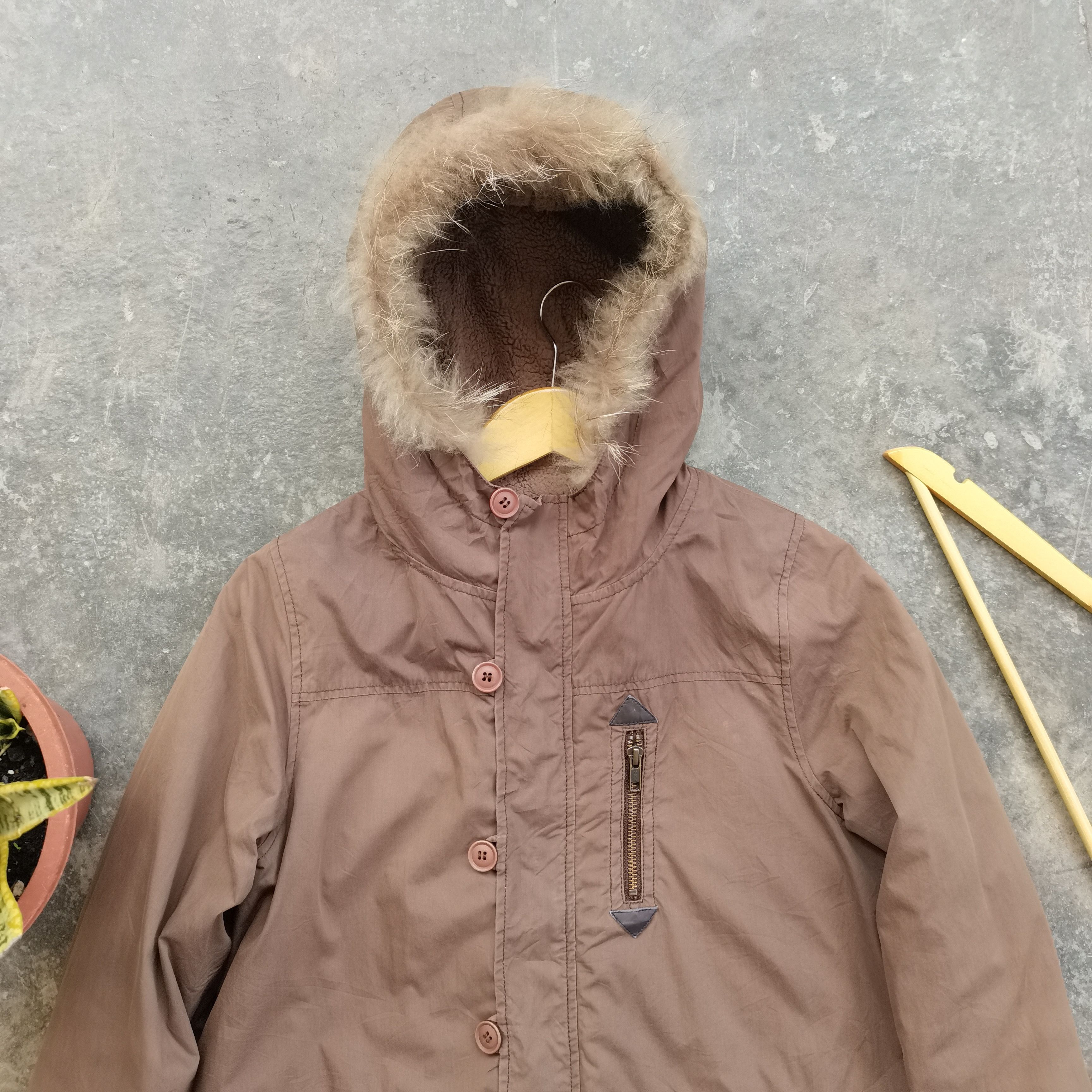 Japanese Brand Steals🔥Vintage B.L.U.E Parka Hoodie Jacket Size US M / EU 48-50 / 2 - 3 Thumbnail