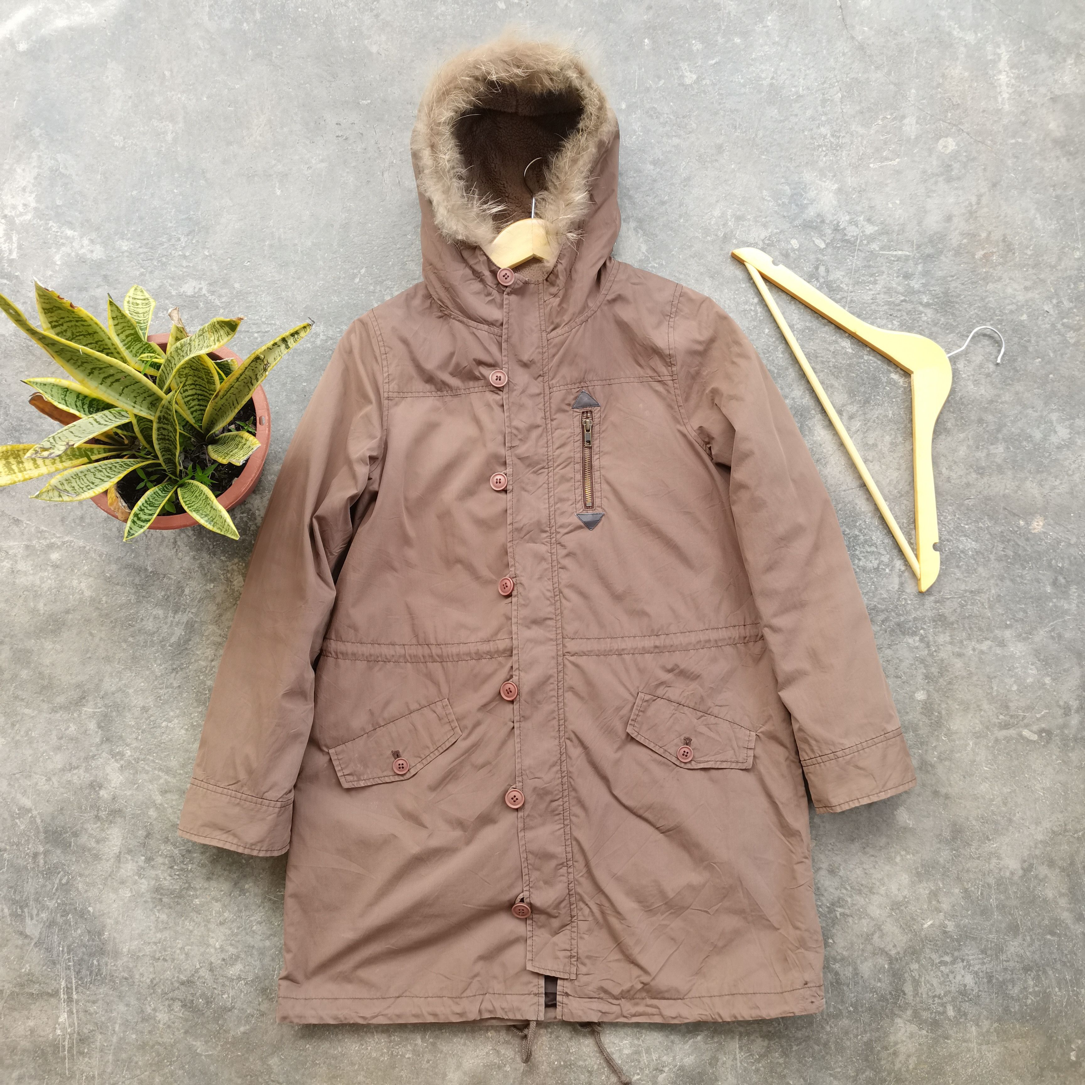 Steals🔥Vintage B.L.U.E Parka Hoodie Jacket