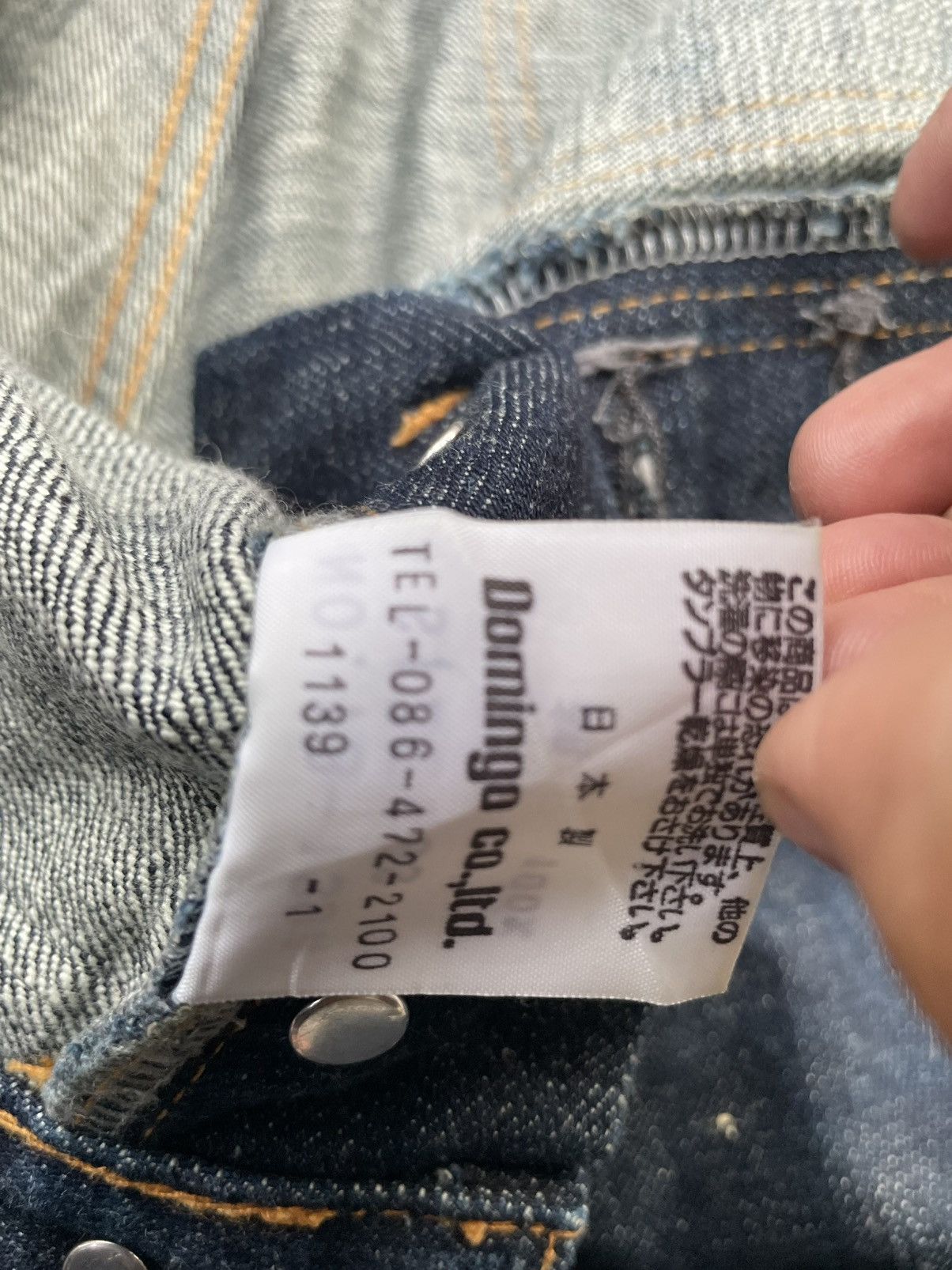 Japanese Brand × Vintage DMG by Domingo Vintage Trouser Denim Size US 29 - 11 Thumbnail