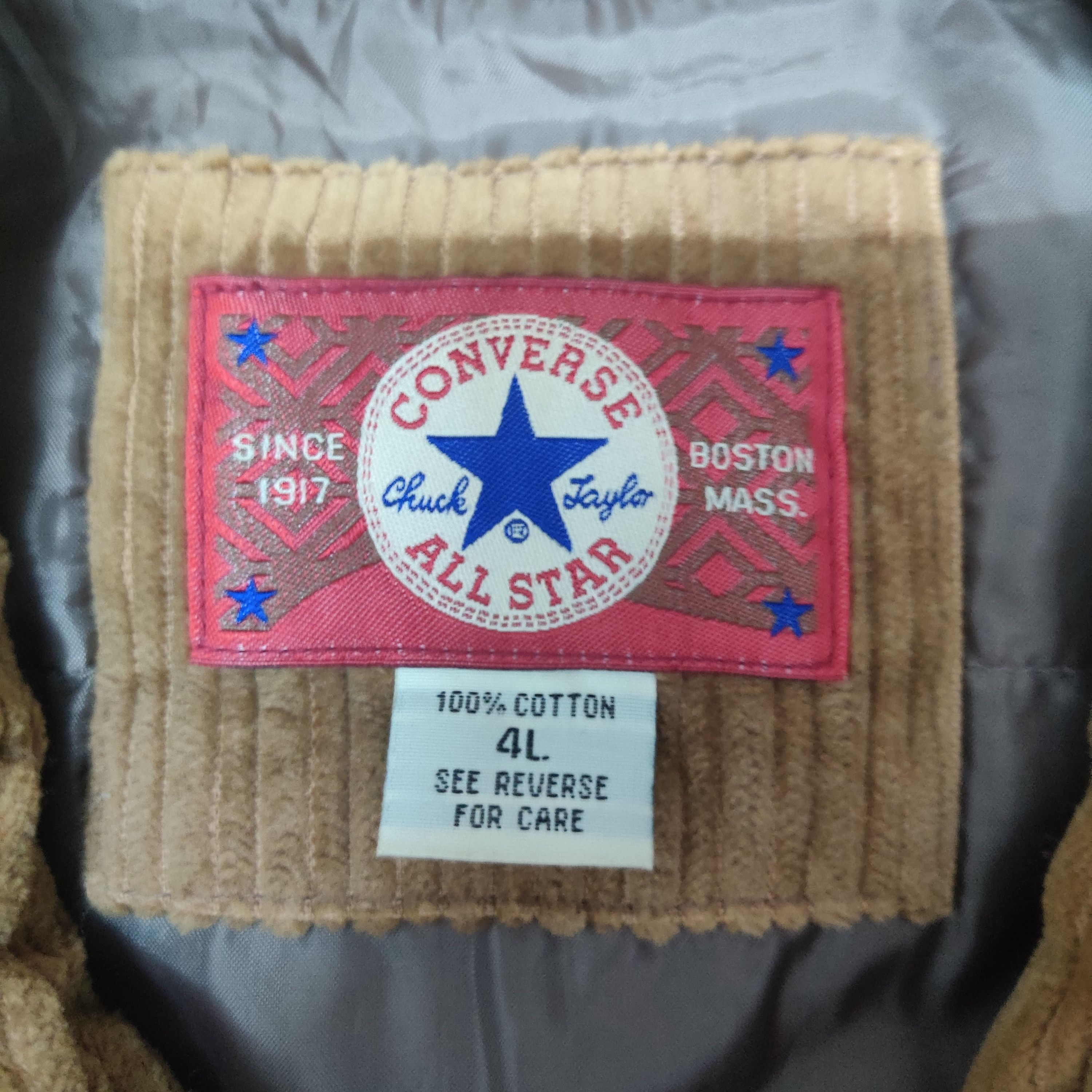 Converse Vintage Converse Corduroy Jacket Size US XXL / EU 58 / 5 - 7 Thumbnail