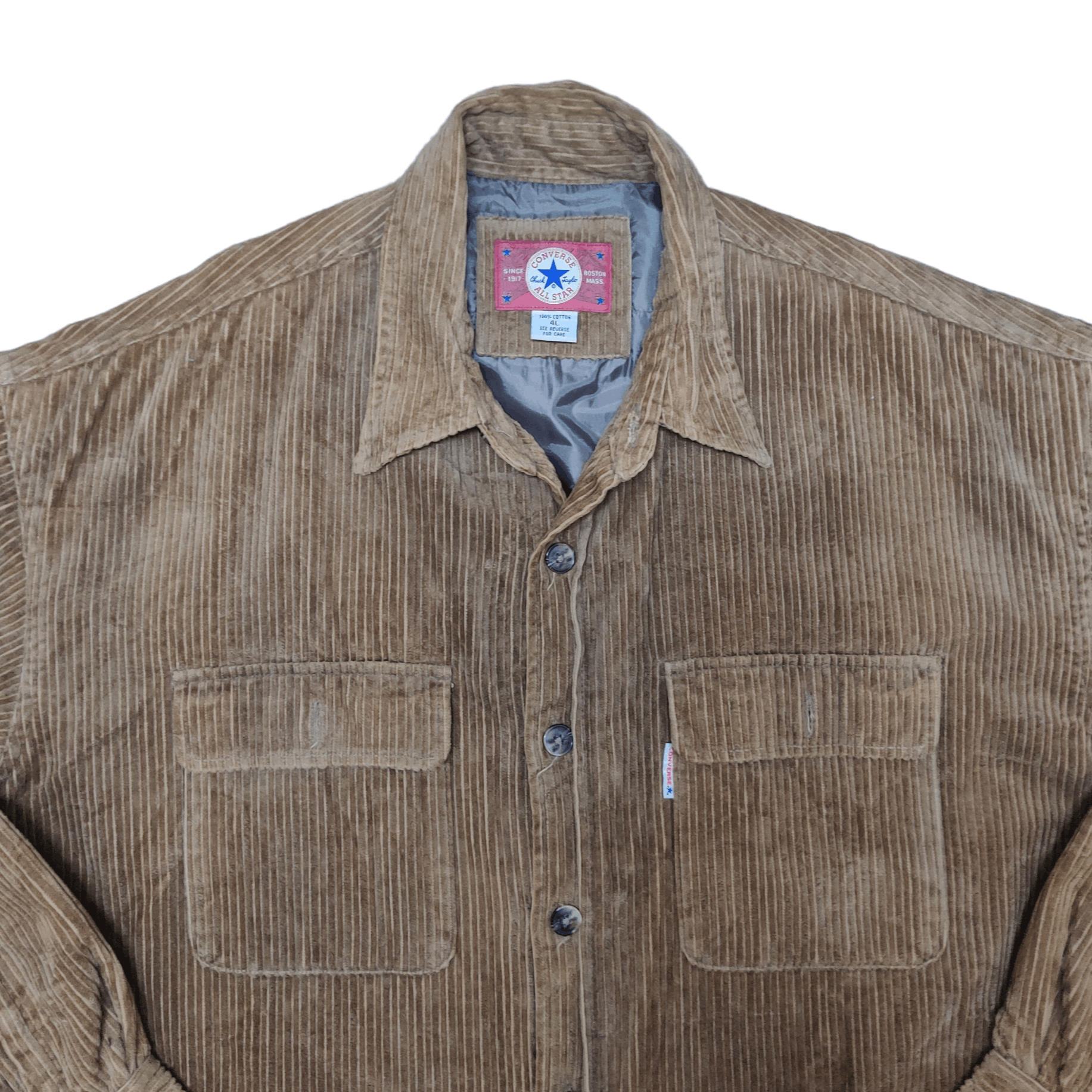 Converse Vintage Converse Corduroy Jacket Size US XXL / EU 58 / 5 - 2 Thumbnail