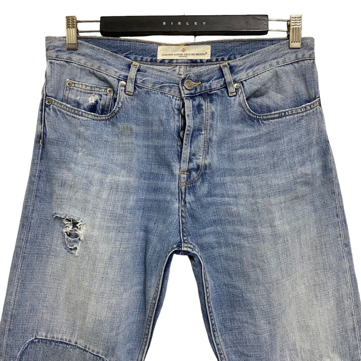 Golden Goose Golden Goose Denim Patchwork Jeans Size US 31 - 3 Thumbnail