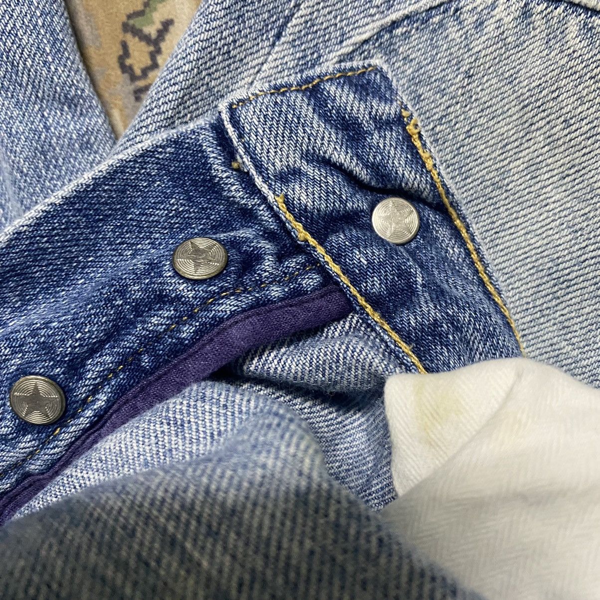 Golden Goose Golden Goose Denim Patchwork Jeans Size US 31 - 21 Thumbnail