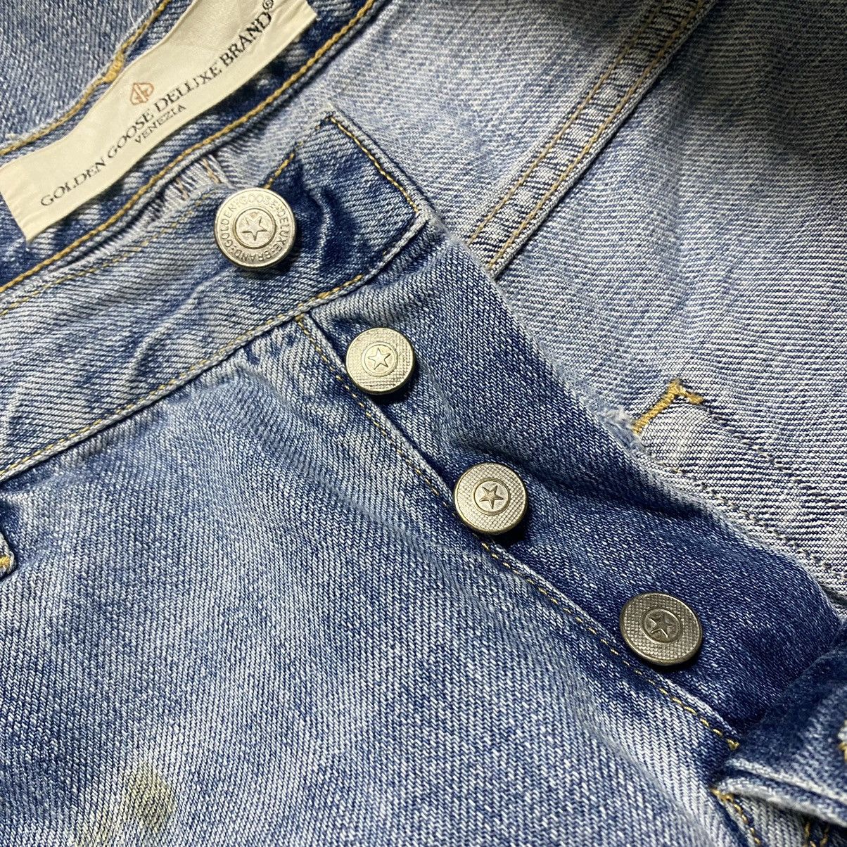 Golden Goose Golden Goose Denim Patchwork Jeans Size US 31 - 17 Thumbnail