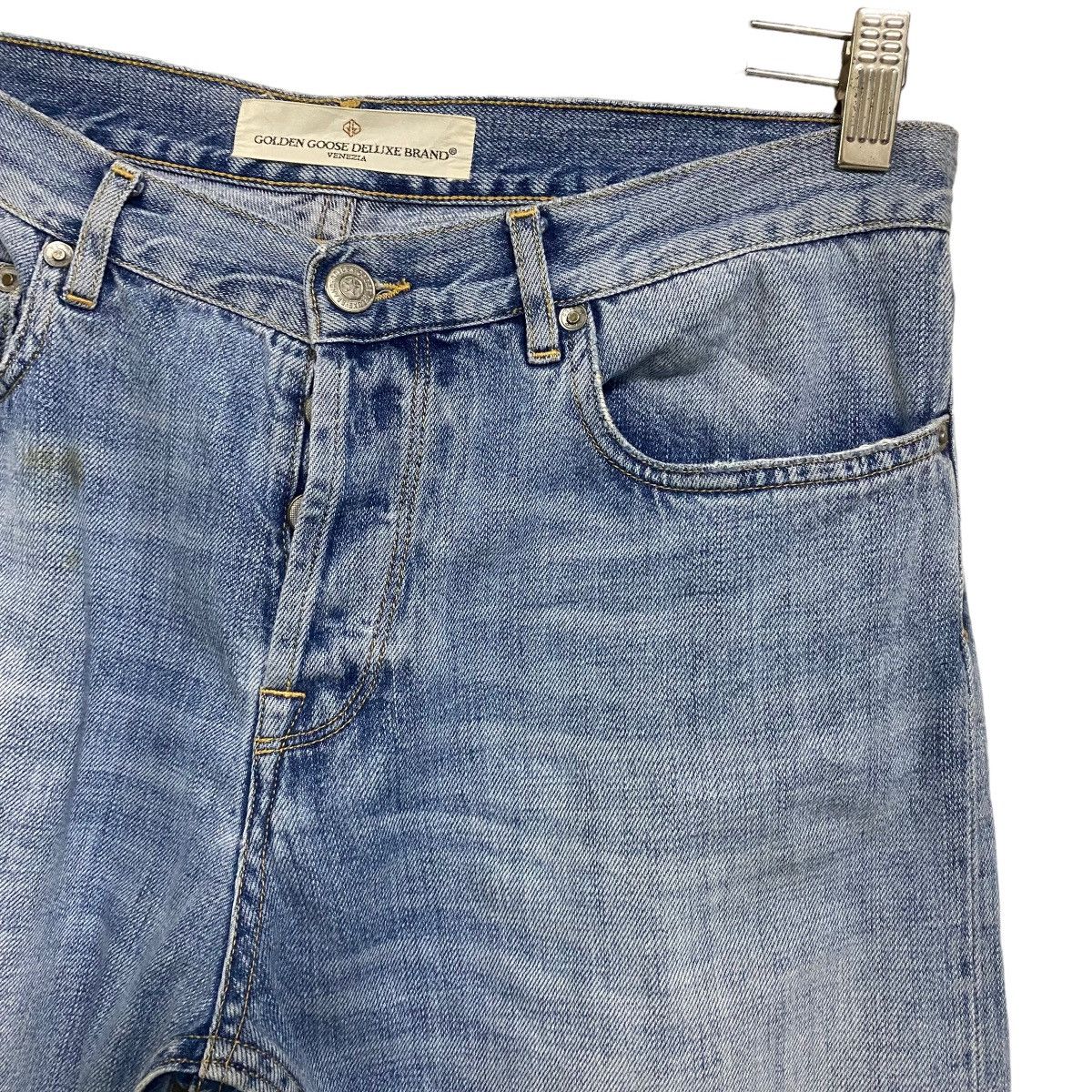 Golden Goose Golden Goose Denim Patchwork Jeans Size US 31 - 5 Thumbnail