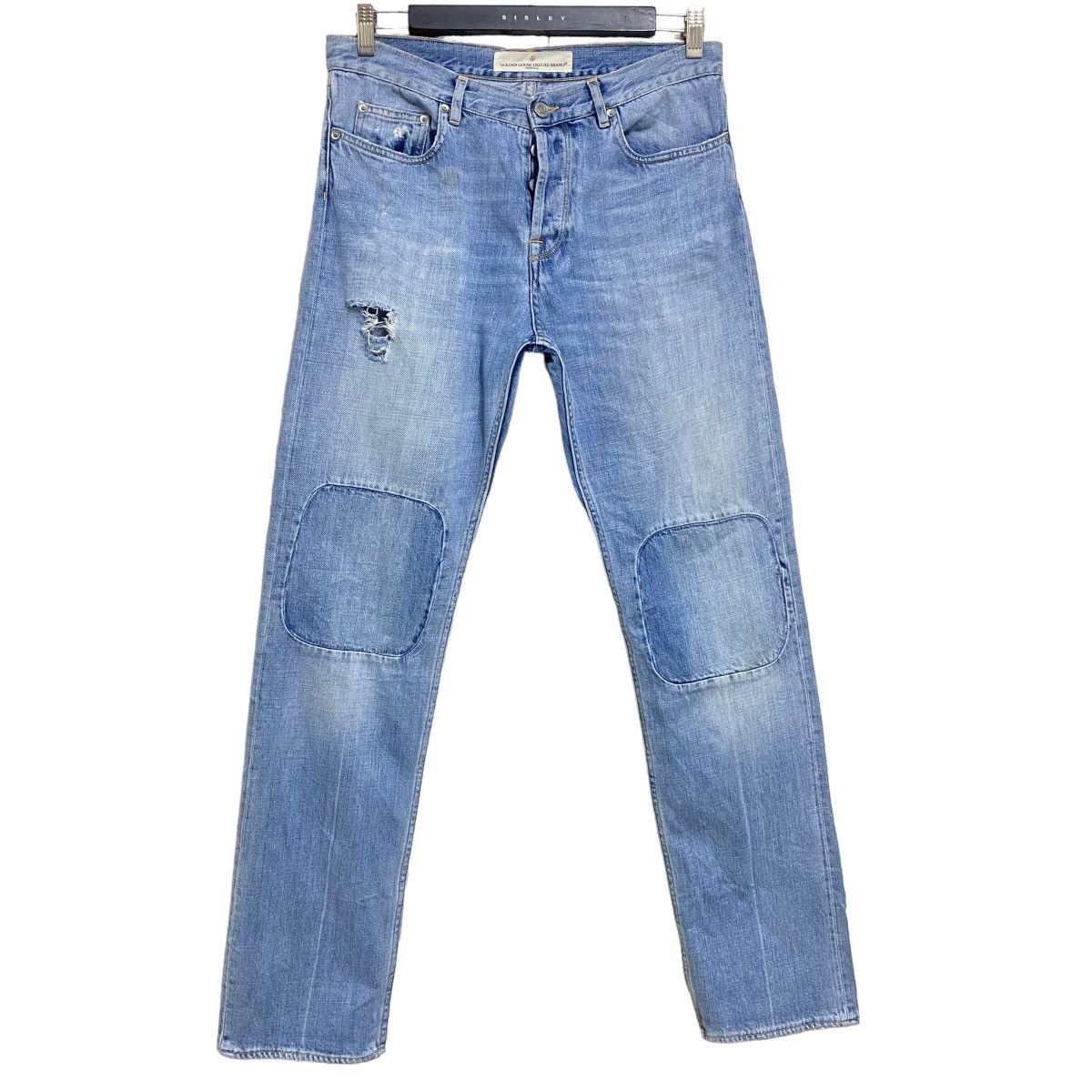 Golden Goose Golden Goose Denim Patchwork Jeans Size US 31 - 1 Thumbnail