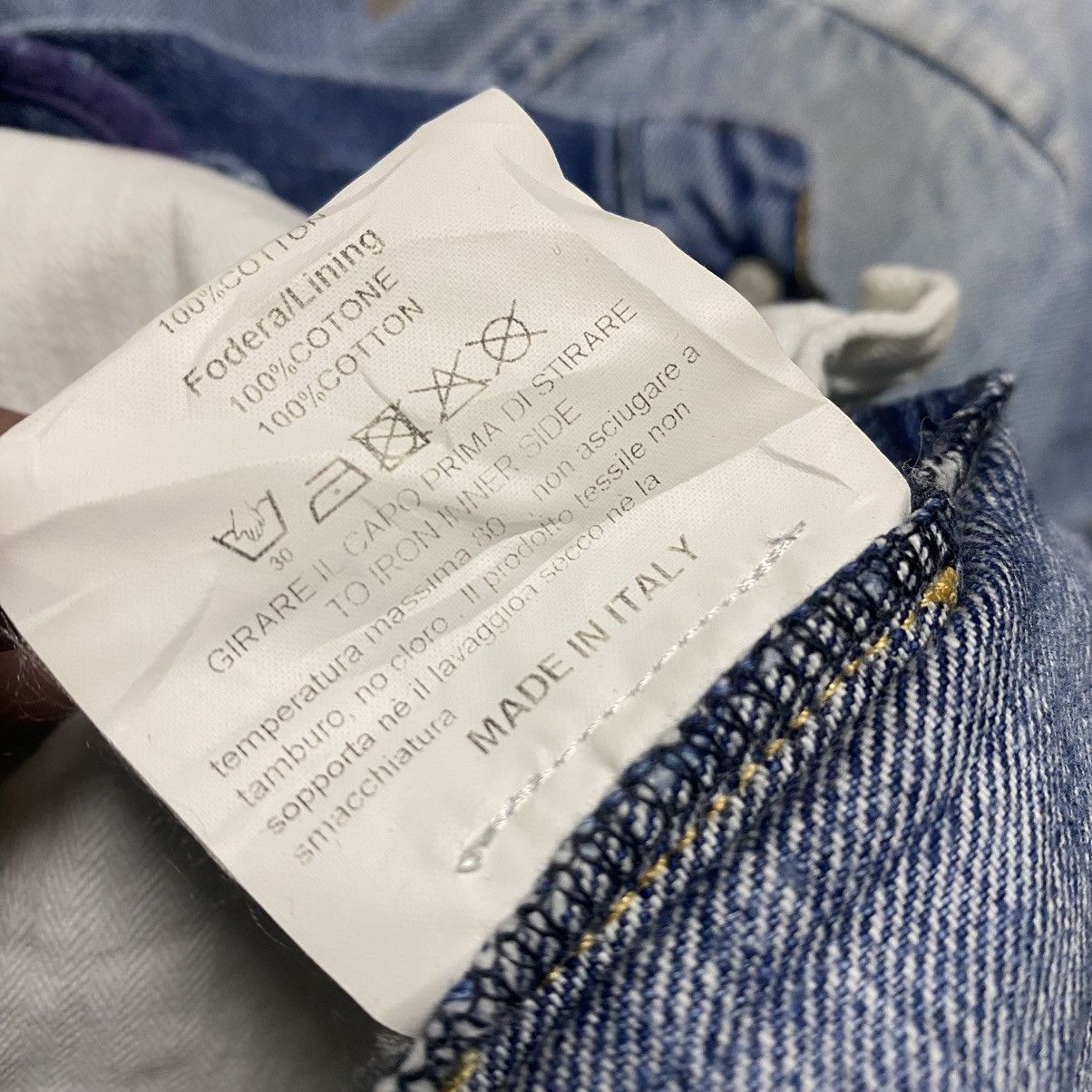 Golden Goose Golden Goose Denim Patchwork Jeans Size US 31 - 19 Thumbnail