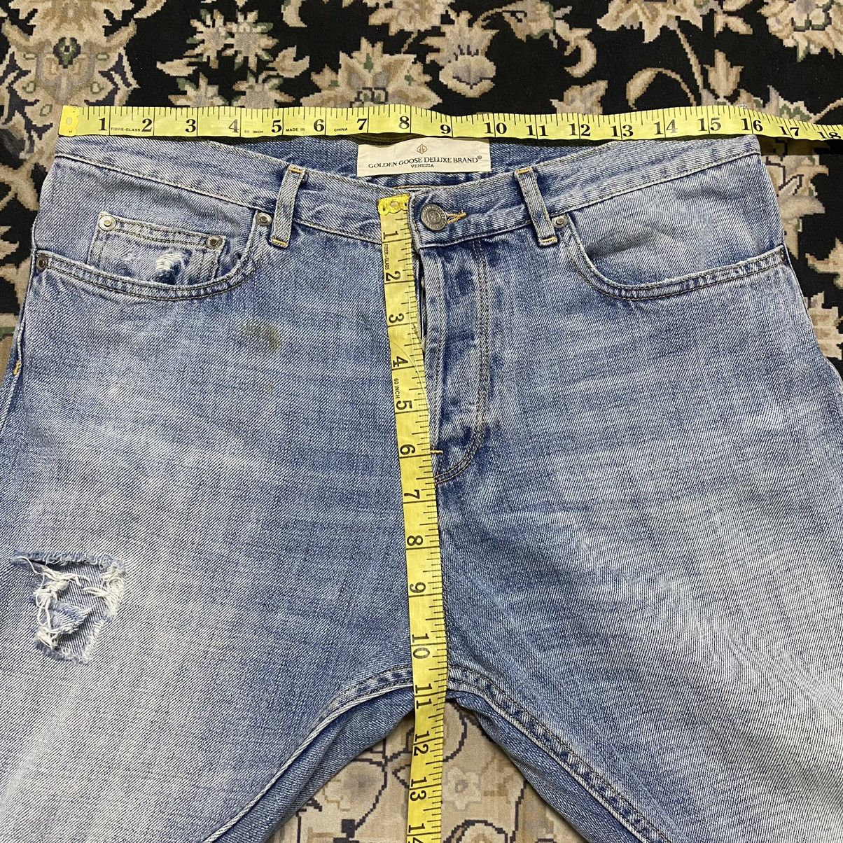 Golden Goose Golden Goose Denim Patchwork Jeans Size US 31 - 22 Thumbnail