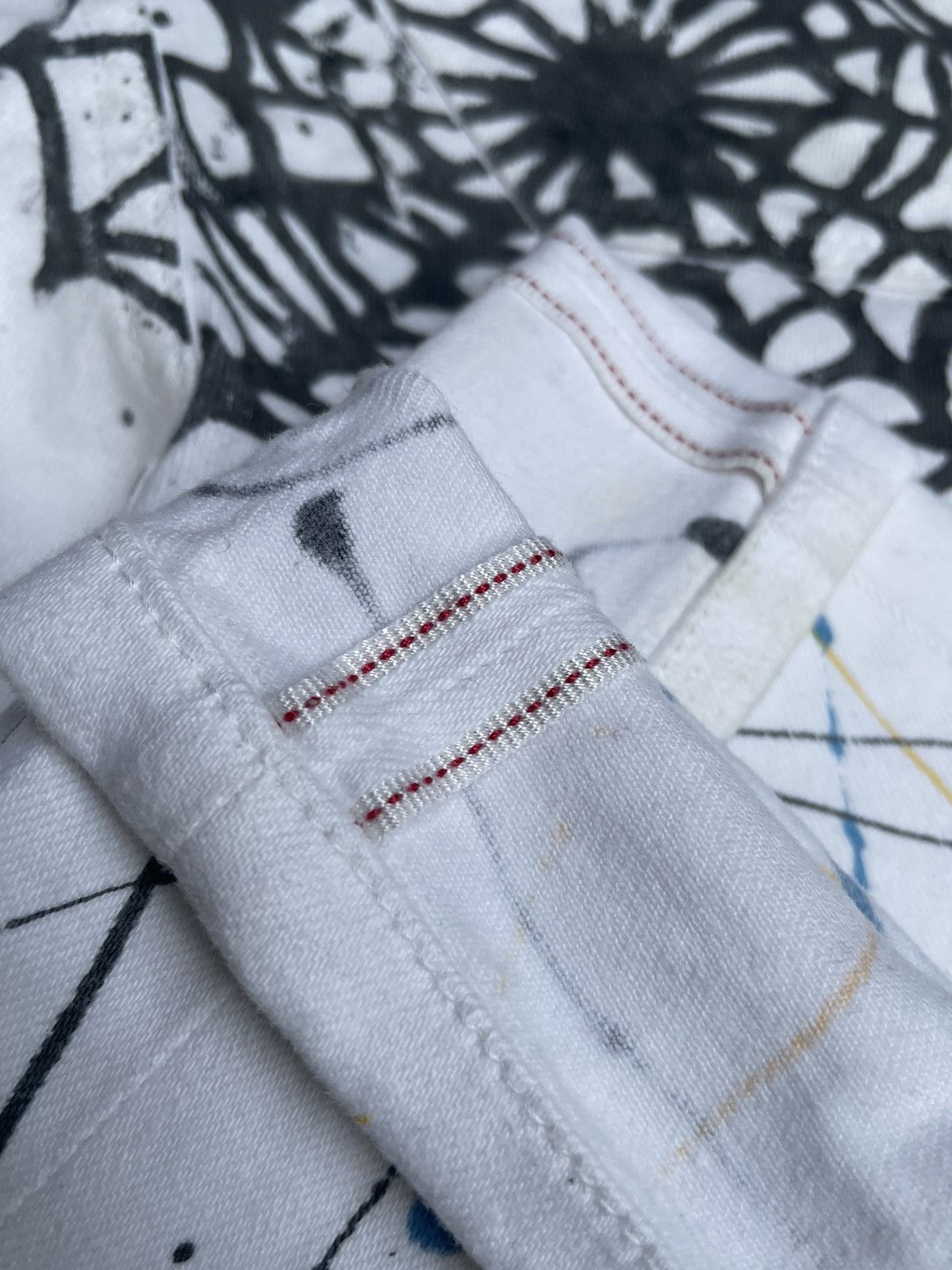 Japanese Brand × Uniqlo Custom Art Uniqlo Selvedge Denim Size US 32 / EU 48 - 17 Thumbnail